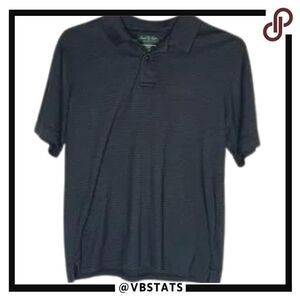 Small David Taylor Charcoal SS Polo Shirt